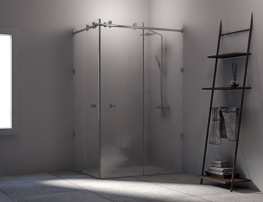 γυάλινες ντουζιέρες