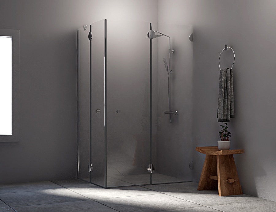 Ντουζιέρα σπαστή 1